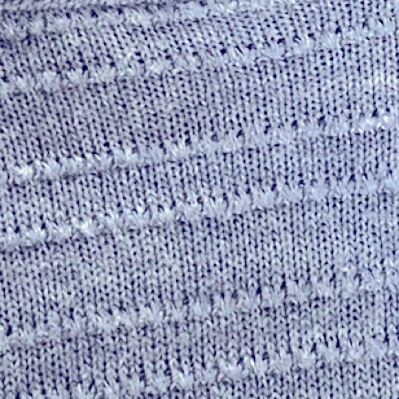 Style & Co open shoulders OS shortsleeved sweater blouse size XS but fits M - Picture 7 of 10